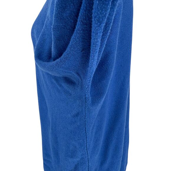 a.n.a A New Approach Pullover Sweater Women’s XL Blue Ribbed Knit 3/4 Sleeve GUC - Picture 8 of 14